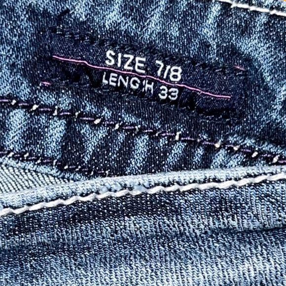 Vigoss Chelsea Bootcut Mid Rise Jeans Size 7/8 28x30 - Picture 4 of 5